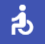 symbole handicap a droite